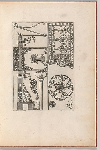 Diverses Pieces de Serruriers, page 6 (recto)