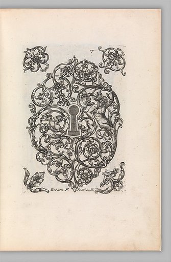 Diverses Pieces de Serruriers, page 8 (recto)