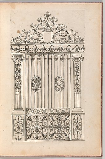 Diverses Pieces de Serruriers, page 17 (recto)