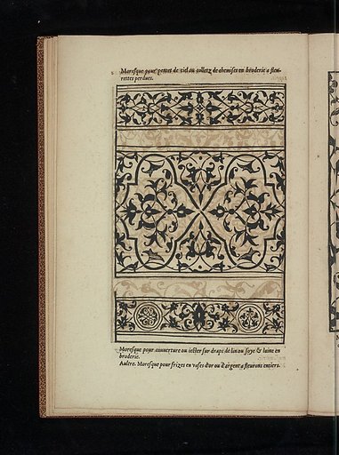 Livre de Moresques, page 2 (verso)