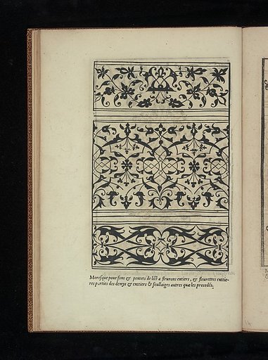 Livre de Moresques, page 8 (recto)