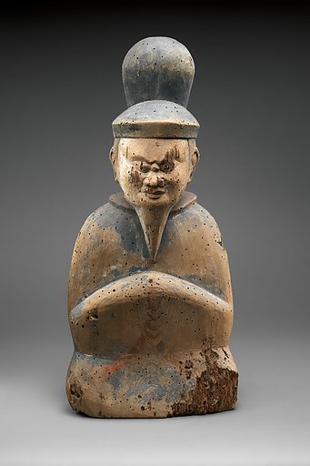 Shinto Deity as a Seated Courtier