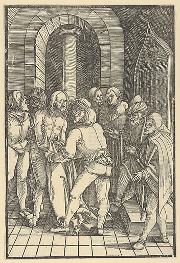 Christ Stripped, from Speculum passionis domini nostri Ihesu Christi