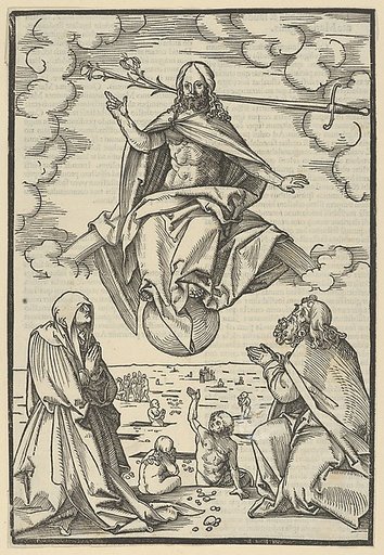 The Last Judgment, from Speculum passionis domini nostri Ihesu Christi