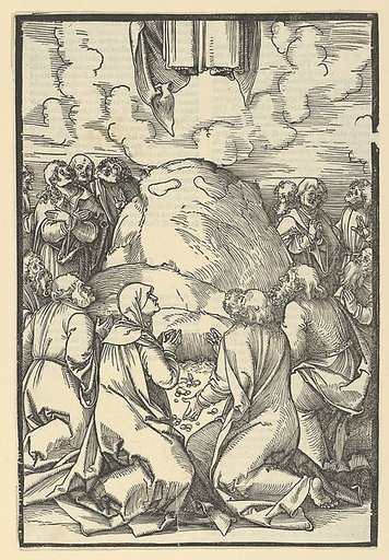 The Ascension of Christ, from Speculum passionis domini nostri Ihesu Christi