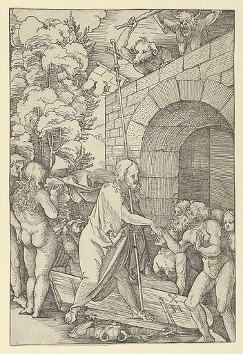 Christ in Limbo, from "Speculum passionis domini nostri Ihesu Christi"
