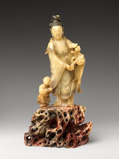 Bodhisattva Guanyin and attendant Sudhana