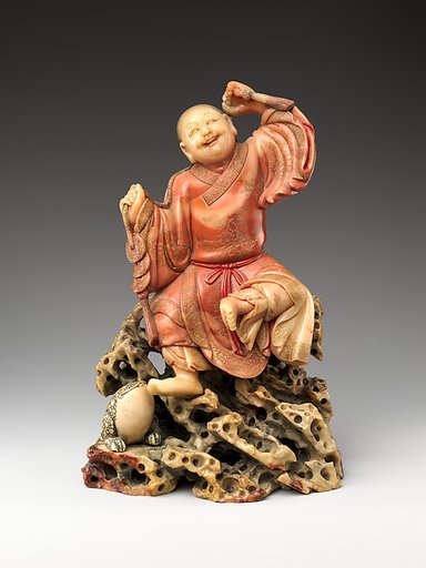 Immortal Liu Hai playing with a frog