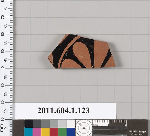 Terracotta fragment of a kylix (drinking cup)