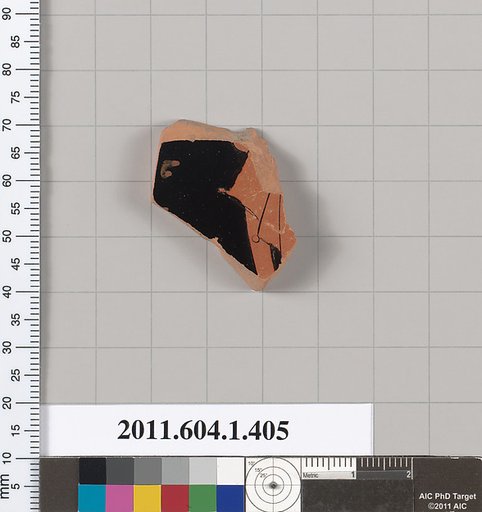 Terracotta fragment of a kylix (drinking cup)