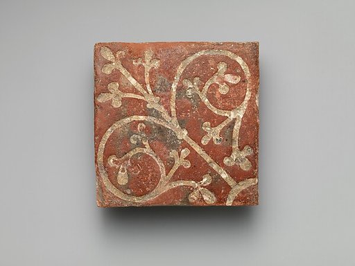 Tile with Foliate Motif