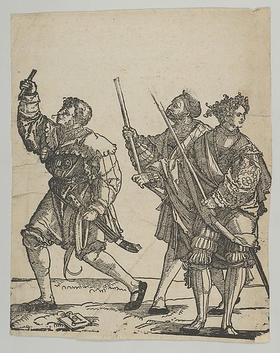 Master of Ceremonies and Torchbearer, from The Wedding Dancers