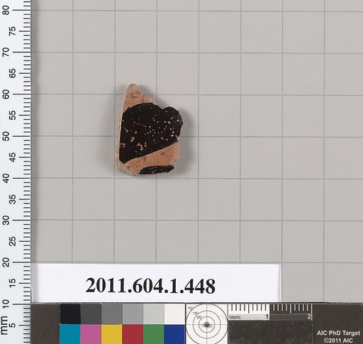 Terracotta fragment of a kylix (drinking cup)