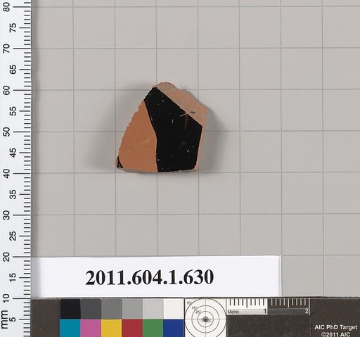 Terracotta fragment of a kylix (drinking cup)