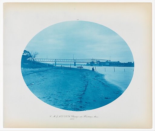 No. 185. Chicago, Milwaukee & St. Paul Rail Road Bridge at Hasting, Minnesota