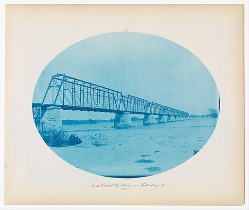 No. 204. Iowa Central Railway Bridge at Keithsburg, Illinois