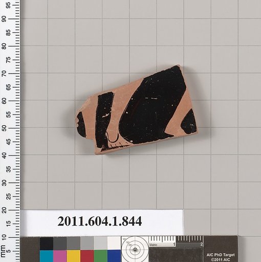 Terracotta fragment of a kylix (drinking cup)