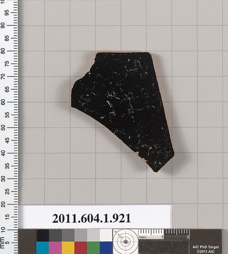 Terracotta fragment of a stemless cup or plate?