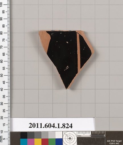 Terracotta fragment of a kylix (drinking cup)