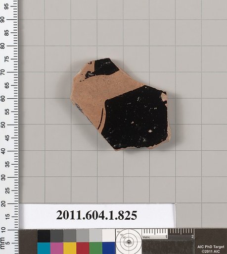 Terracotta fragment of a kylix (drinking cup)