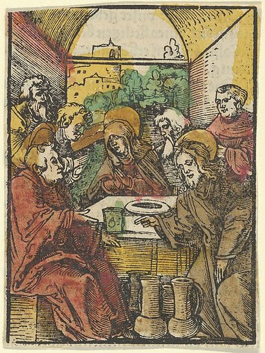 The Wedding at Cana, from Das Plenarium