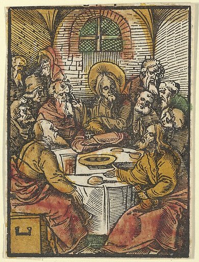 The Last Supper, from Das Plenarium