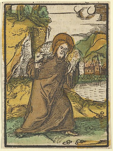 Christ as Good Shepherd, from Das Plenarium