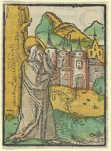 Christ Deploring Jerusalem, from Das Plenarium