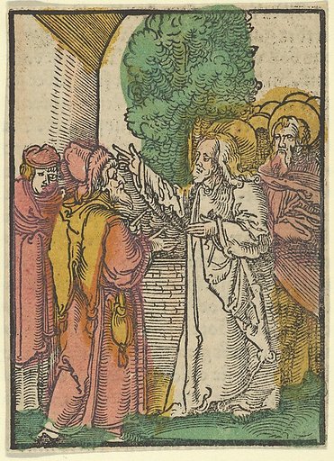 Parable of the Pharisees and the Tax-Collector, from Das Plenarium