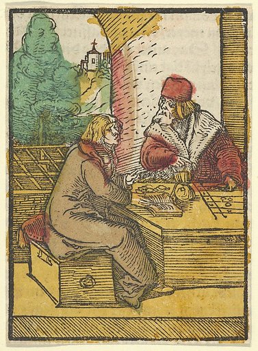 The Parable of the Rich Man and the Housekeeper, 2, from Das Plenarium