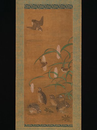 Quail, Sparrows, and Millet