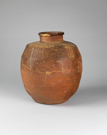 Shigaraki Tea Jar (Chatsubo)