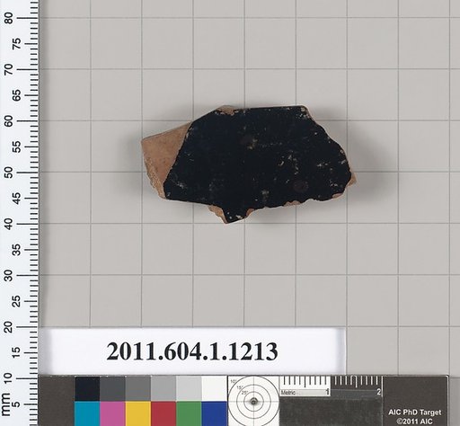 Terracotta fragment of a kylix (drinking cup)
