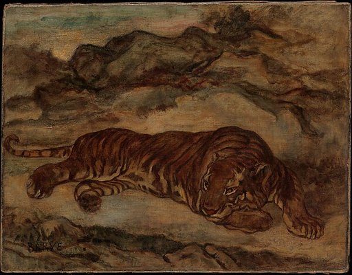 Tiger in Repose
