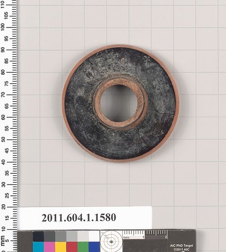 Terracotta fragment of a kylix? (drinking cup)