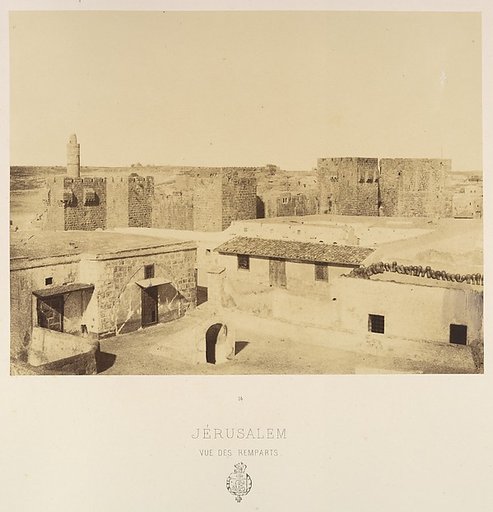 Jérusalem. Vue des Remparts.