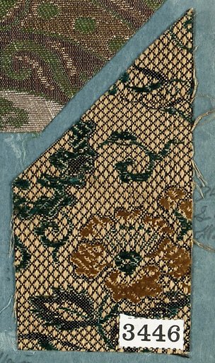 Textile Sample from Sample Book