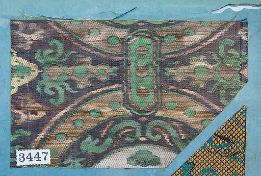 Textile Sample from Sample Book