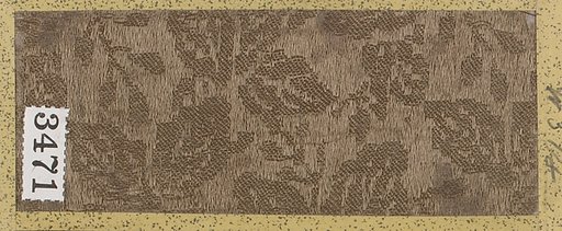 Textile Sample from Sample Book
