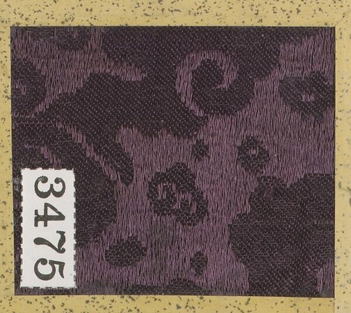 Textile Sample from Sample Book