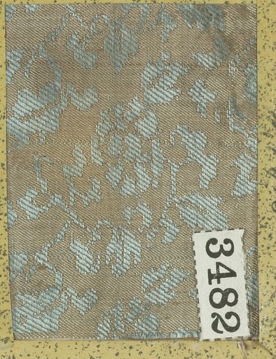 Textile Sample from Sample Book