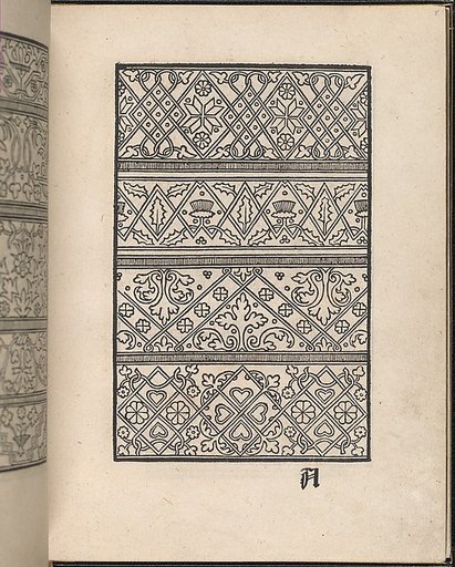 Page from Ein new kunstlich Modelbuch...(Page 5r)