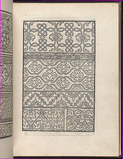 Page from Ein new kunstlich Modelbuch...(Page 12r)