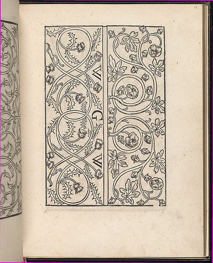 Page from Ein new kunstlich Modelbuch...(Page 17r)