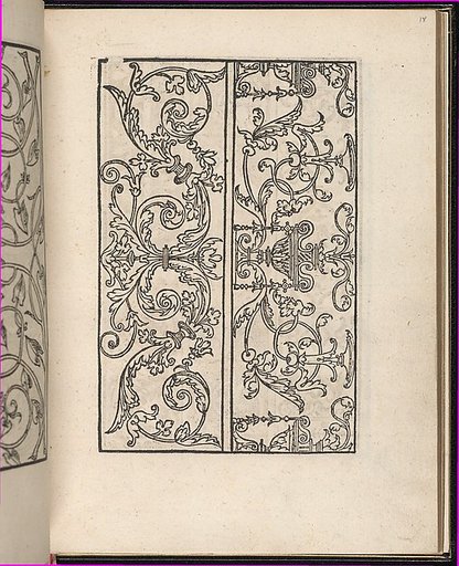 Page from Ein new kunstlich Modelbuch...(Page 17v)