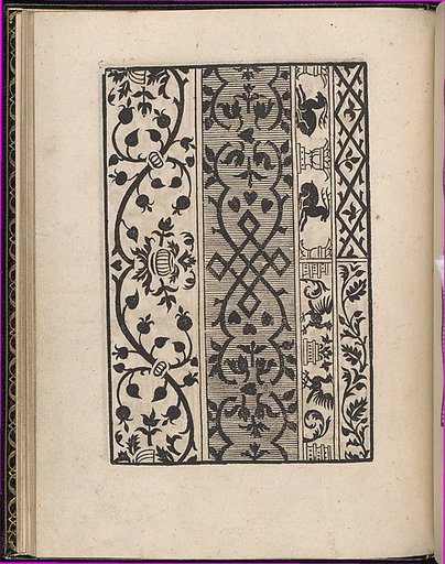 Page from Ein new kunstlich Modelbuch...(Page 19v)