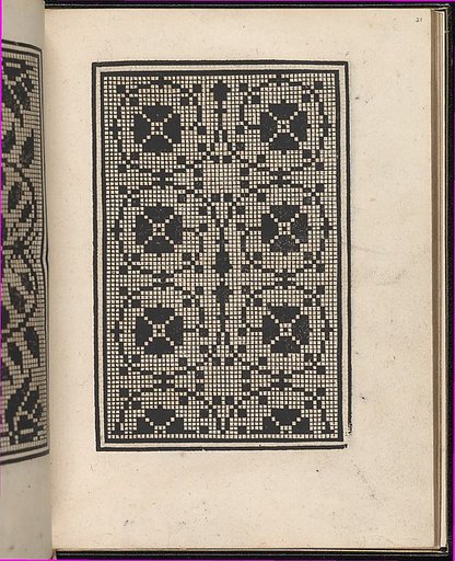 Page from Ein new kunstlich Modelbuch...(Page 21r)