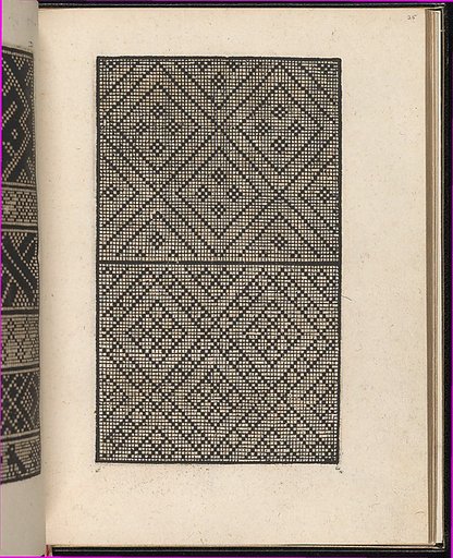 Page from Ein new kunstlich Modelbuch...(Page 25r)