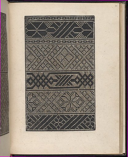 Page from Ein new kunstlich Modelbuch...(Page 34r)