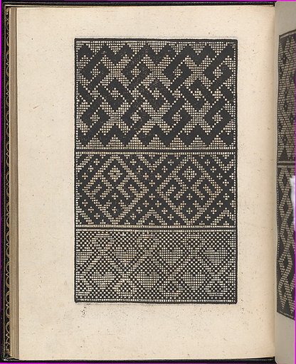 Page from Ein new kunstlich Modelbuch...(Page 34v)